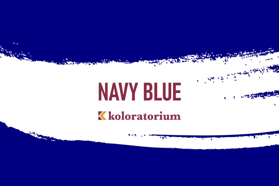 Kolor navy blue