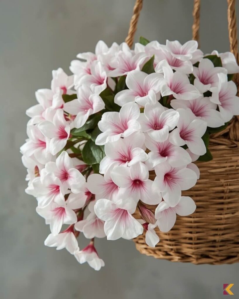 Biało-różowa Supertunia Vista Silverberry